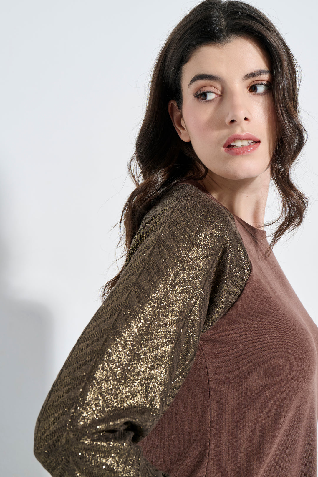Homewear Πλεκτό Lurex (8370)