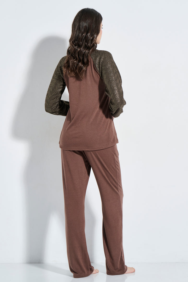 Homewear Πλεκτό Lurex (8370)