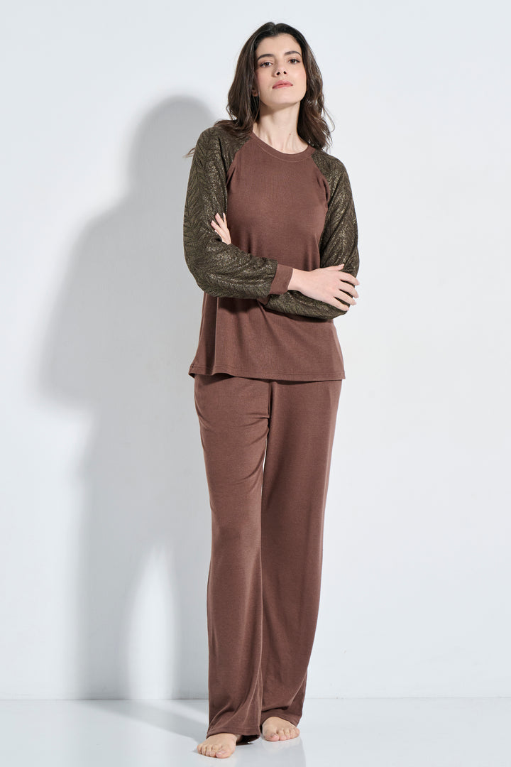 Homewear Πλεκτό Lurex (8370)