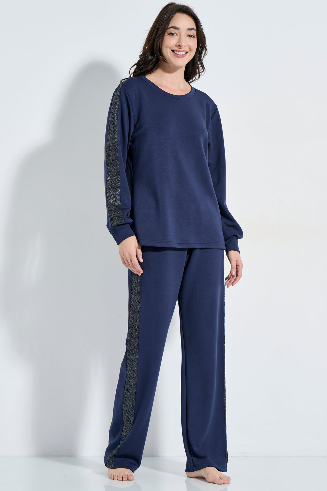 Homewear Scuba Δαντέλα (8371)