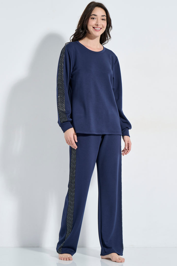 Homewear Scuba Δαντέλα (8371)
