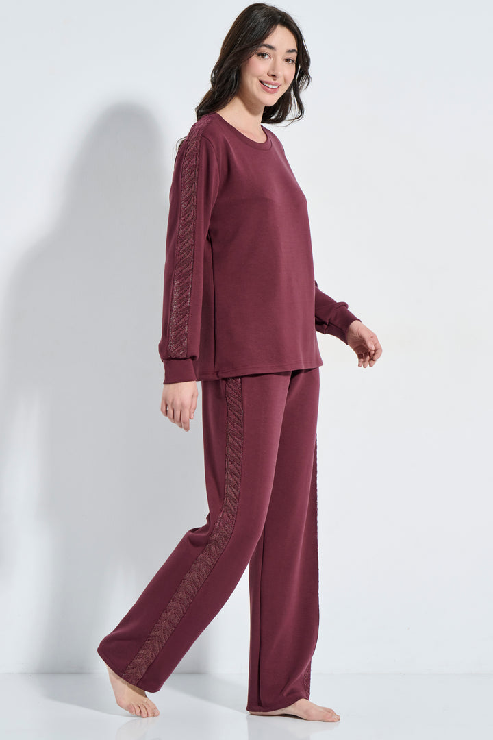 Homewear Scuba Δαντέλα (8371)