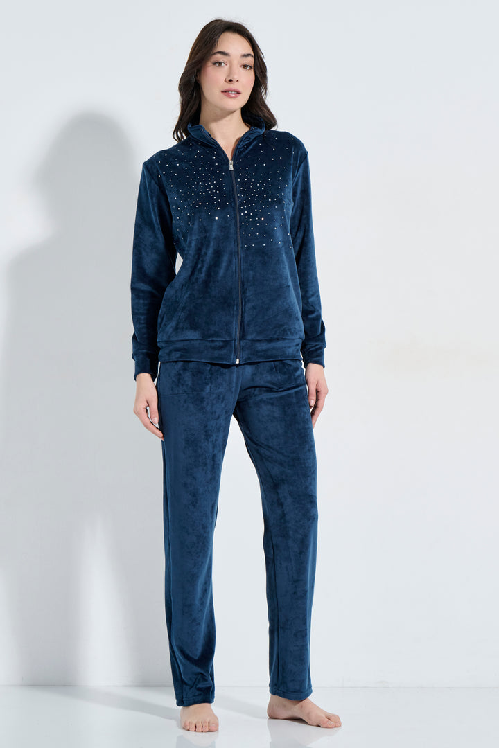 Φόρμα Βελουτέ Strass (8382)