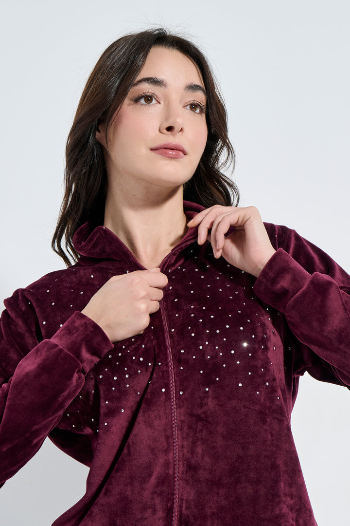 Φόρμα Βελουτέ Strass (8382)