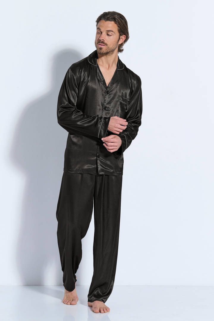 Πιτζάμα Σατέν Ρέλι (Α3801)